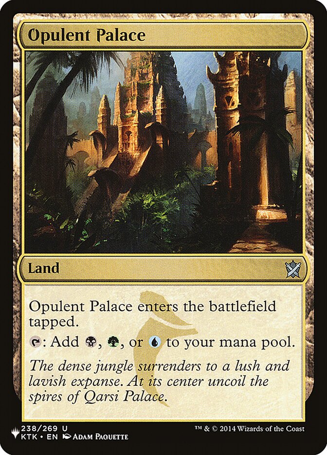 Opulent Palace (KTK-238) - The List (PLST)