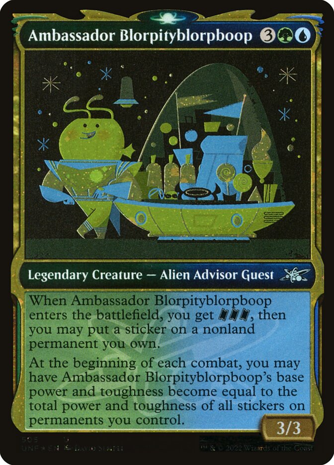 Ambassador Blorpityblorpboop (505) - Unfinity (UNF)