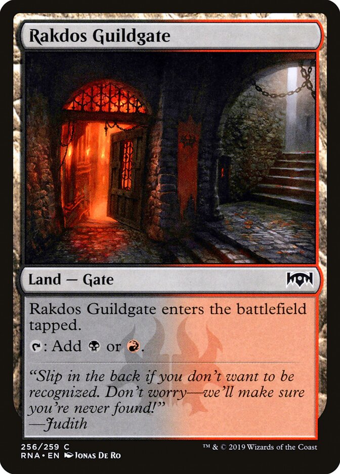 Rakdos Guildgate (256) - Ravnica Allegiance (RNA)