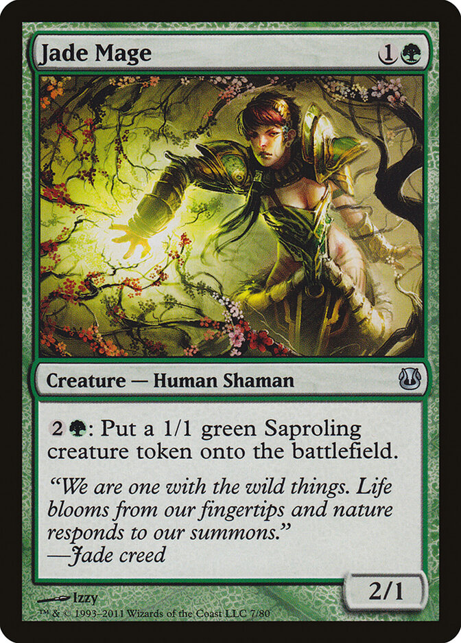 Jade Mage (7) - Duel Decks: Ajani vs. Nicol Bolas (DDH)