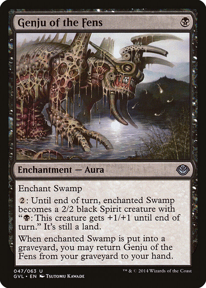 Genju of the Fens (47) - Duel Decks Anthology: Garruk vs. Liliana (GVL)