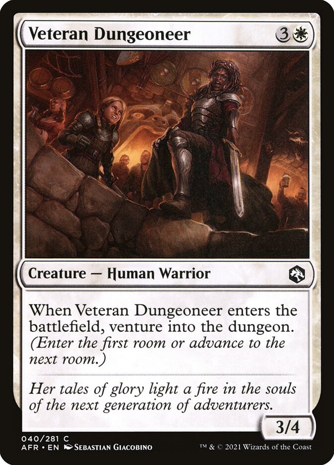 Veteran Dungeoneer (40) - Adventures in the Forgotten Realms (AFR)