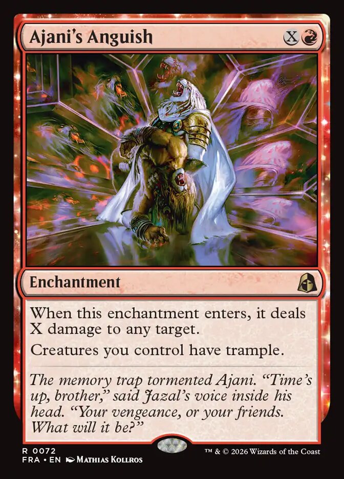 Ajani's Anguish (72) - Reality Fracture (FRA)