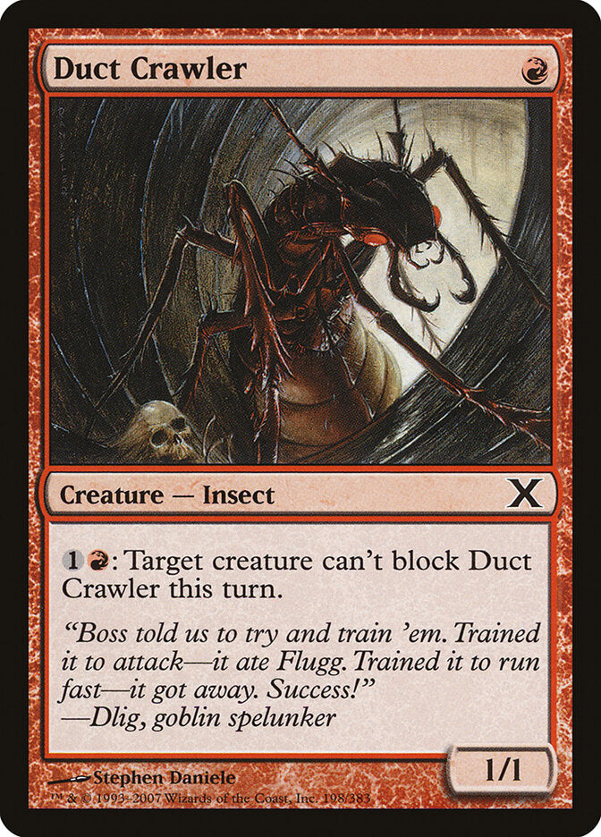 Duct Crawler (198) - Tenth Edition (10E)