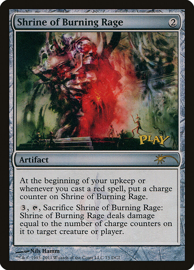 Shrine of Burning Rage (73) - DCI Promos (DCI)