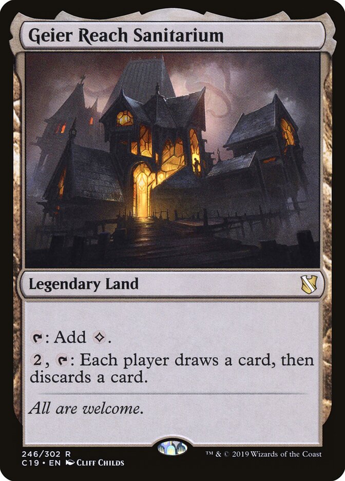 Geier Reach Sanitarium (246) - Commander 2019 (C19)