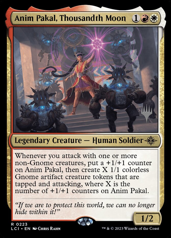 Anim Pakal, Thousandth Moon (223p) - The Lost Caverns of Ixalan Promos (PLCI)