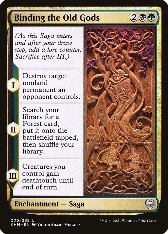 Binding the Old Gods (206) - Kaldheim (KHM)
