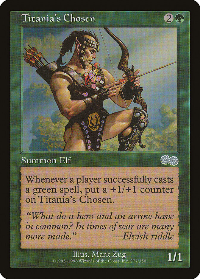 Titania's Chosen (277) - Urza's Saga (USG)