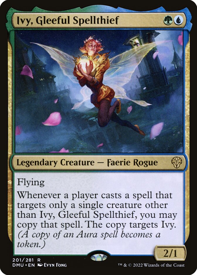 Ivy, Gleeful Spellthief (201) - Dominaria United (DMU)