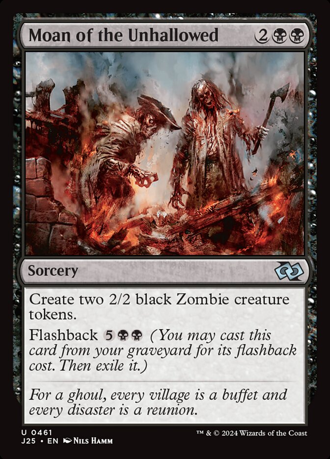 Moan of the Unhallowed (461) - Foundations Jumpstart (J25)