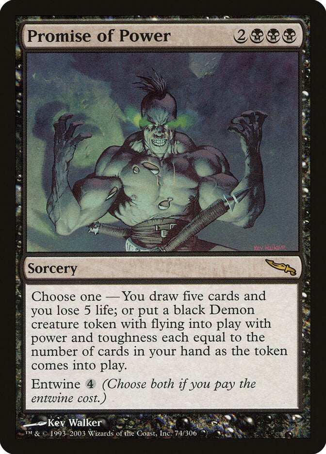 Promise of Power (74) - Mirrodin (MRD)