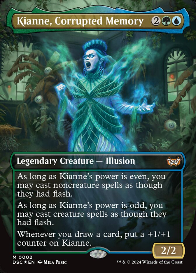 Kianne, Corrupted Memory (2) - Duskmourn: House of Horror Commander (DSC)