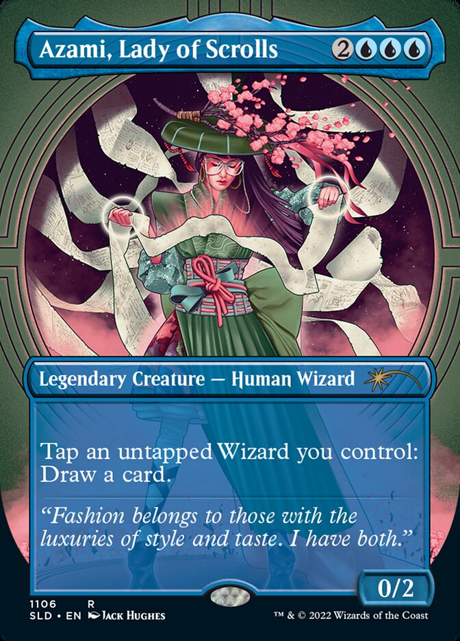 Azami, Lady of Scrolls (1106) - Secret Lair Drop (SLD)