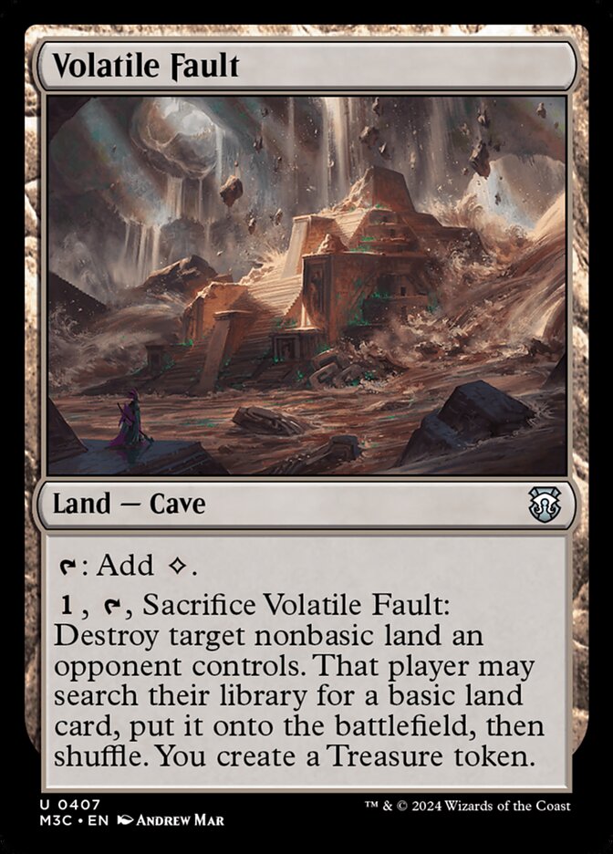 Volatile Fault (407) - Modern Horizons 3 Commander (M3C)