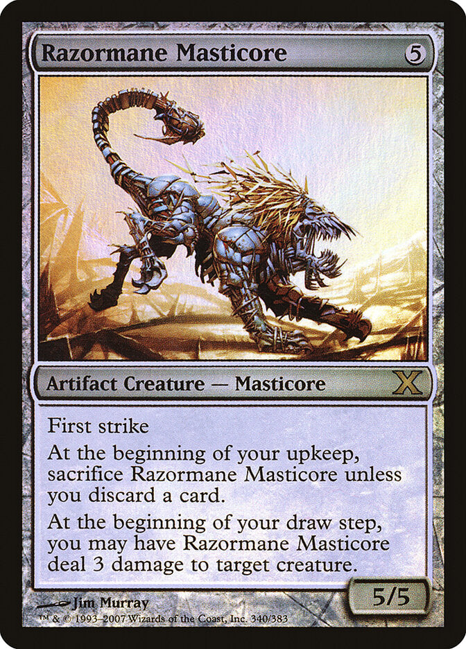 Razormane Masticore (340) - Tenth Edition (10E)