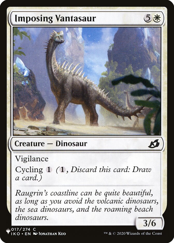 Imposing Vantasaur (IKO-17) - The List (PLST)
