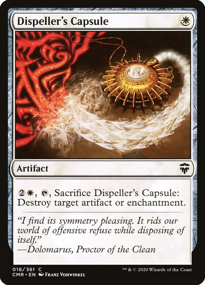 Dispeller's Capsule (18) - Commander Legends (CMR)