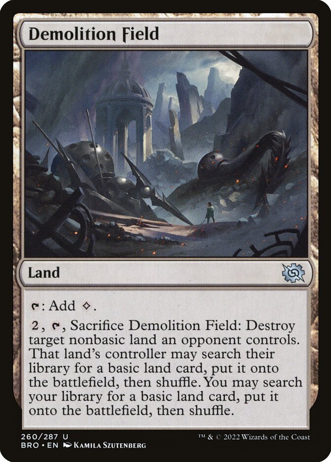 Demolition Field (260) - The Brothers' War (BRO)