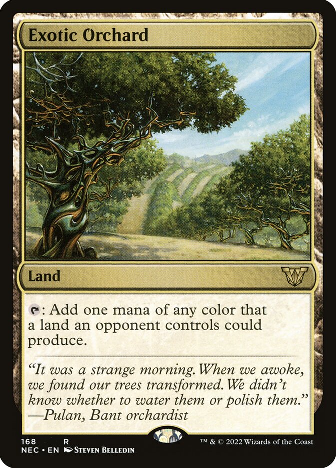 Exotic Orchard (168) - Neon Dynasty Commander (NEC)