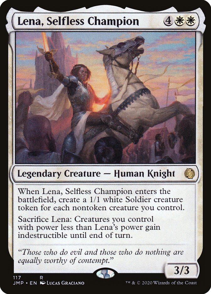 Lena, Selfless Champion (117) - Jumpstart (JMP)