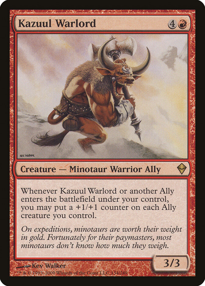 Kazuul Warlord (134) - Zendikar (ZEN)