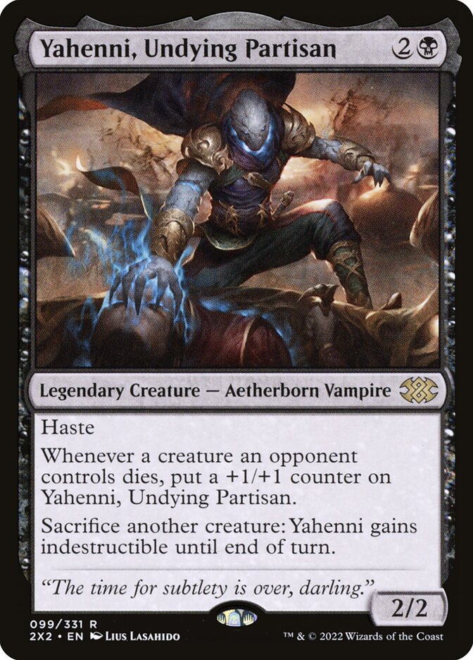Yahenni, Undying Partisan (99) - Double Masters 2022 (2X2)