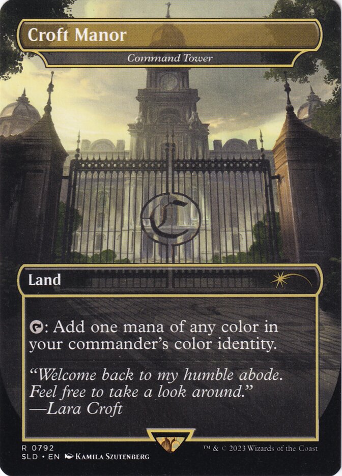Croft Manor - Command Tower (792) - Secret Lair Drop (SLD)