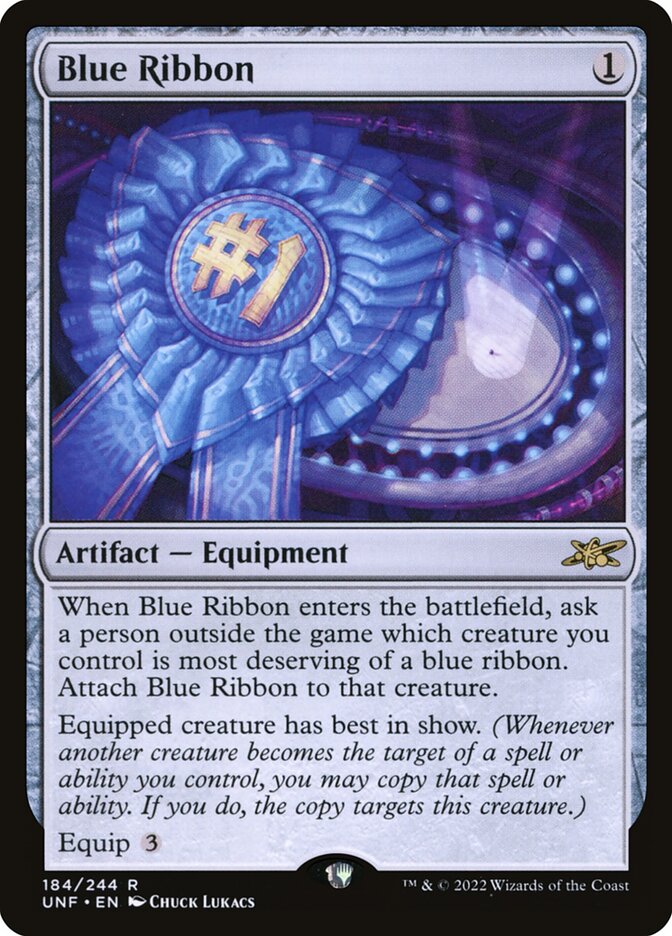 Blue Ribbon (184) - Unfinity (UNF)