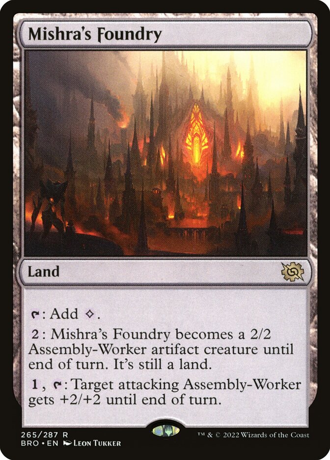 Mishra's Foundry (265) - The Brothers' War (BRO)