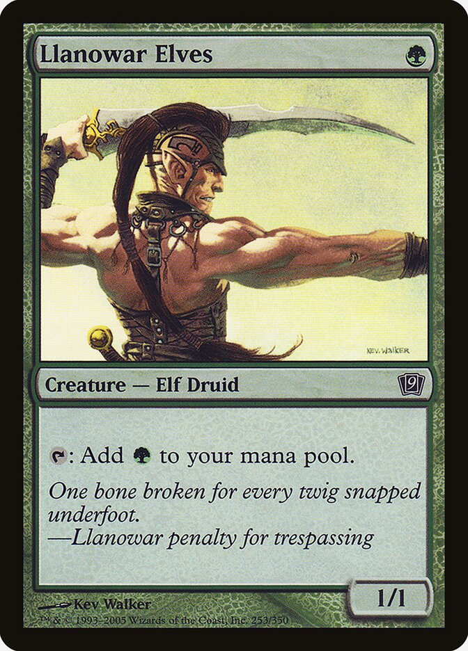 Llanowar Elves (253) - Ninth Edition (9ED)