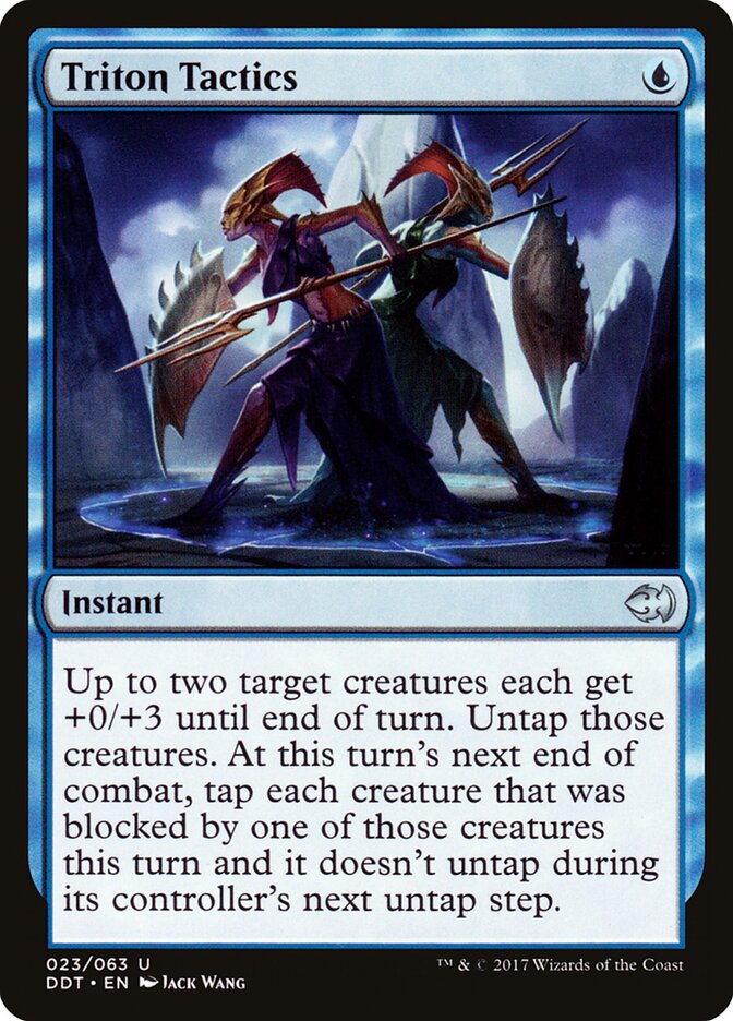Triton Tactics (23) - Duel Decks: Merfolk vs. Goblins (DDT)