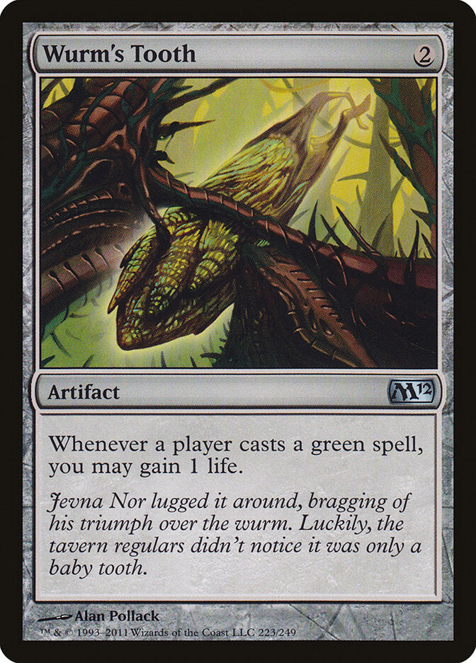 Wurm's Tooth (223) - Magic 2012 (M12)