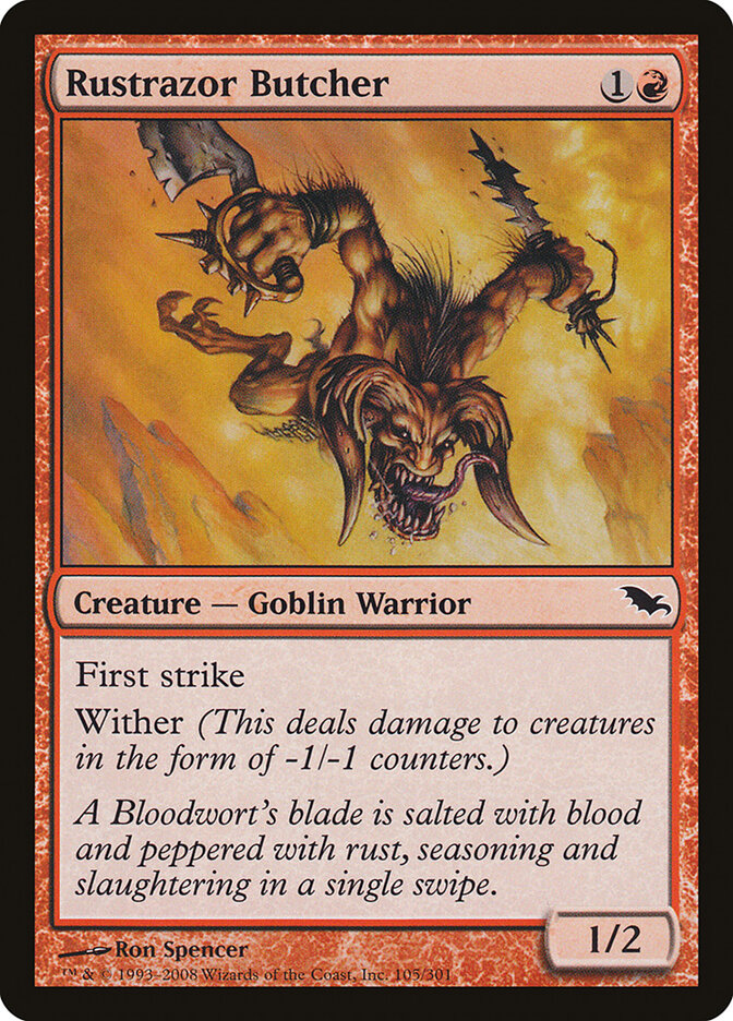 Rustrazor Butcher (105) - Shadowmoor (SHM)