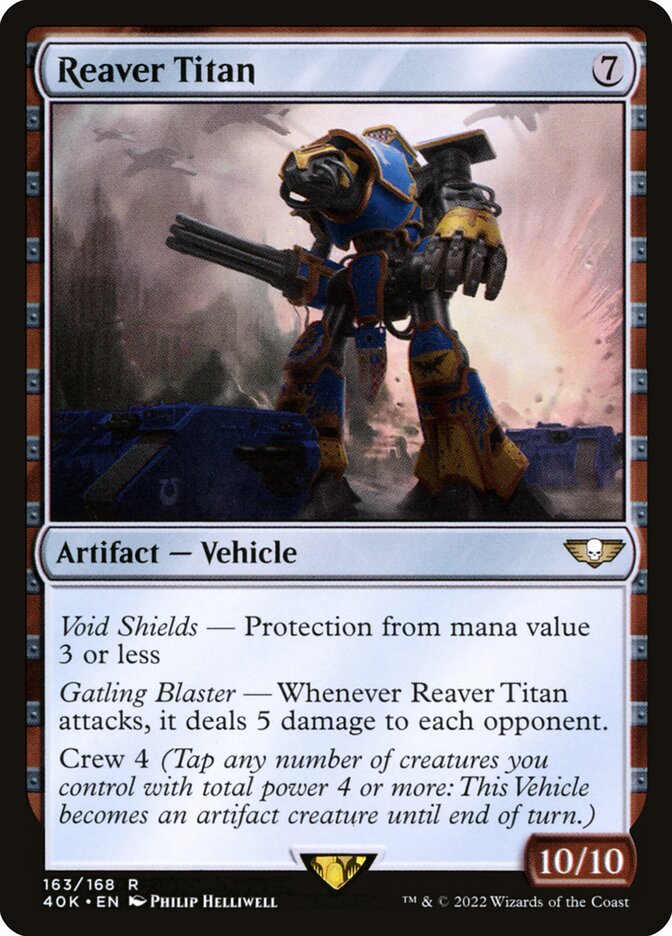 Reaver Titan (163) - Warhammer 40,000 Commander (40K)