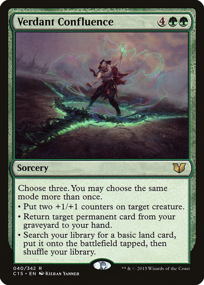 Verdant Confluence (40) - Commander 2015 (C15)