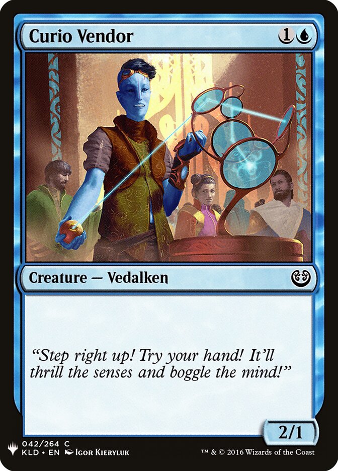 Curio Vendor (KLD-42) - The List (PLST)