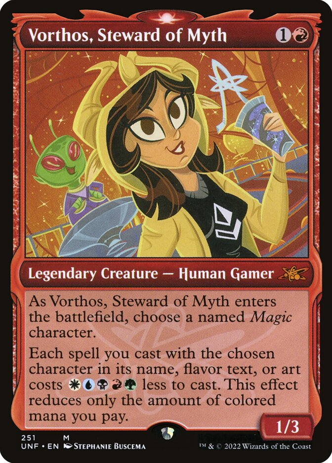 Vorthos, Steward of Myth (251) - Unfinity (UNF)