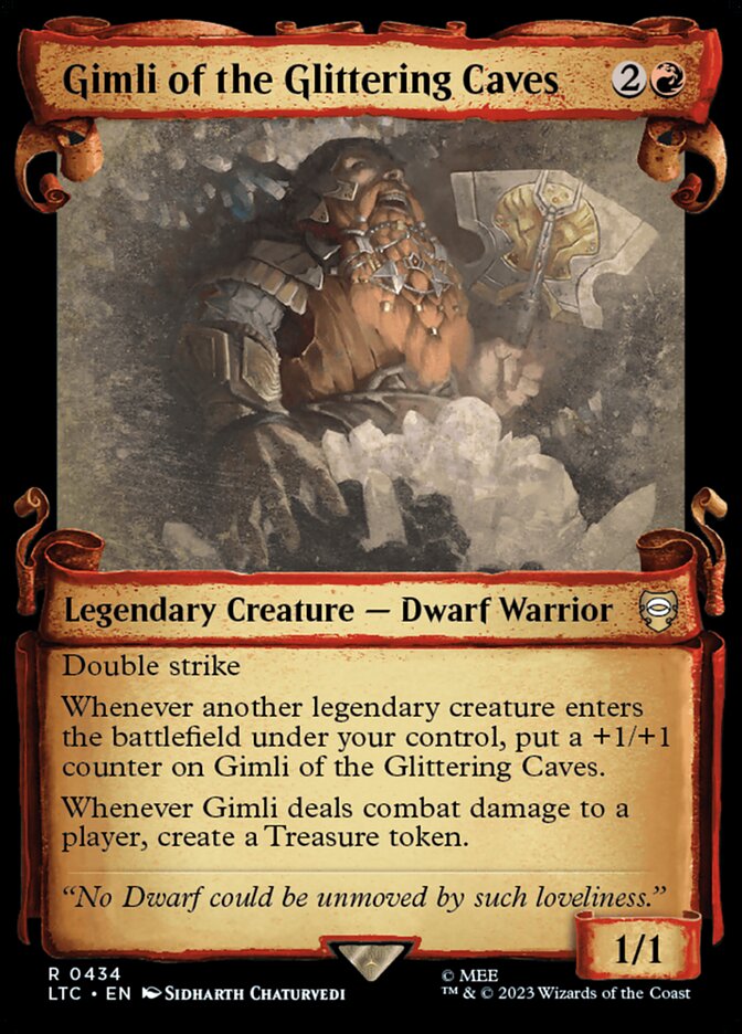 Gimli of the Glittering Caves (434) - Tales of Middle-earth Commander (LTC)
