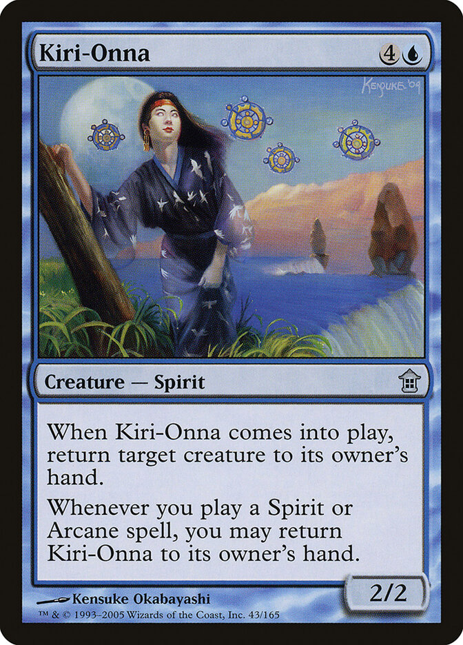 Kiri-Onna (43) - Saviors of Kamigawa (SOK)