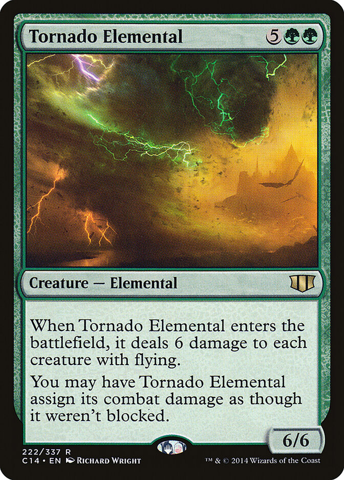 Tornado Elemental (222) - Commander 2014 (C14)