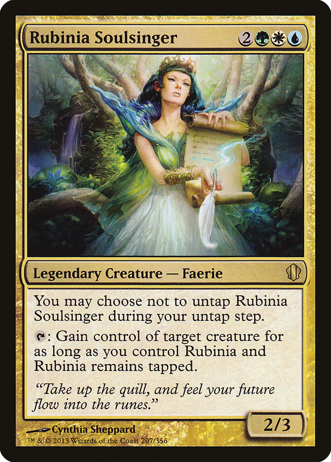 Rubinia Soulsinger (207) - Commander 2013 (C13)