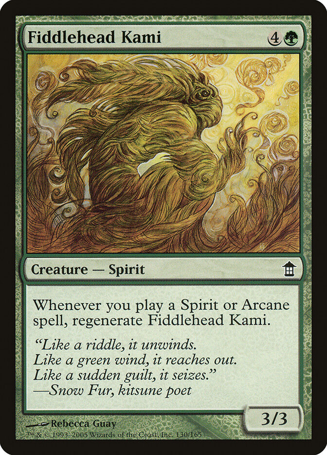 Fiddlehead Kami (130) - Saviors of Kamigawa (SOK)