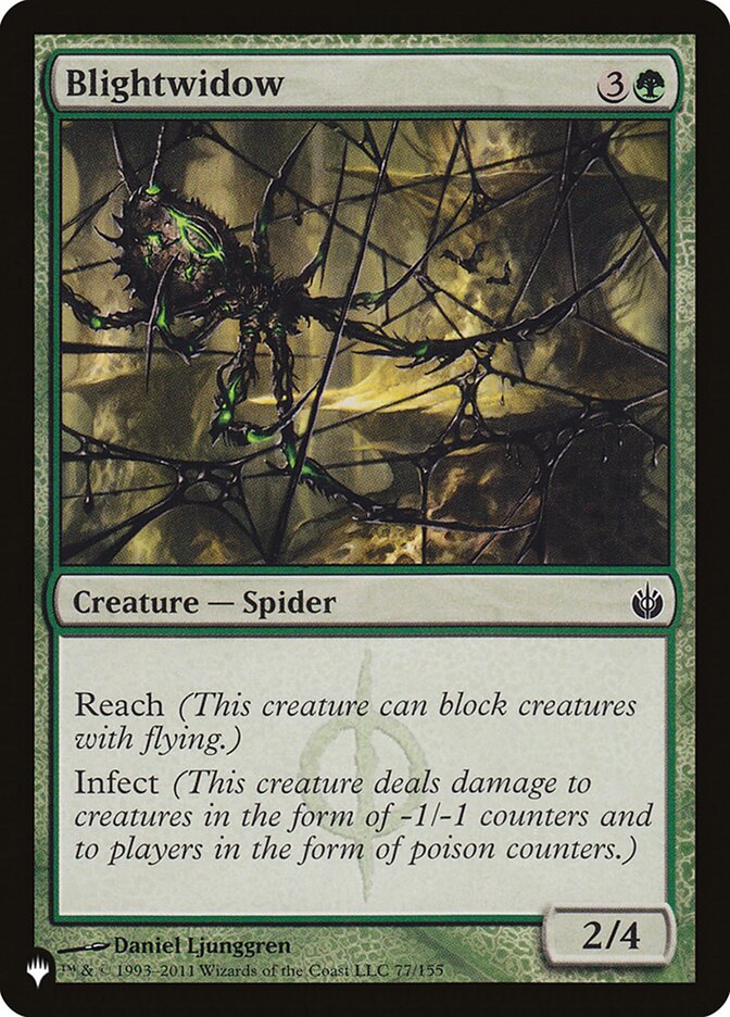 Blightwidow (MBS-77) - The List (PLST)