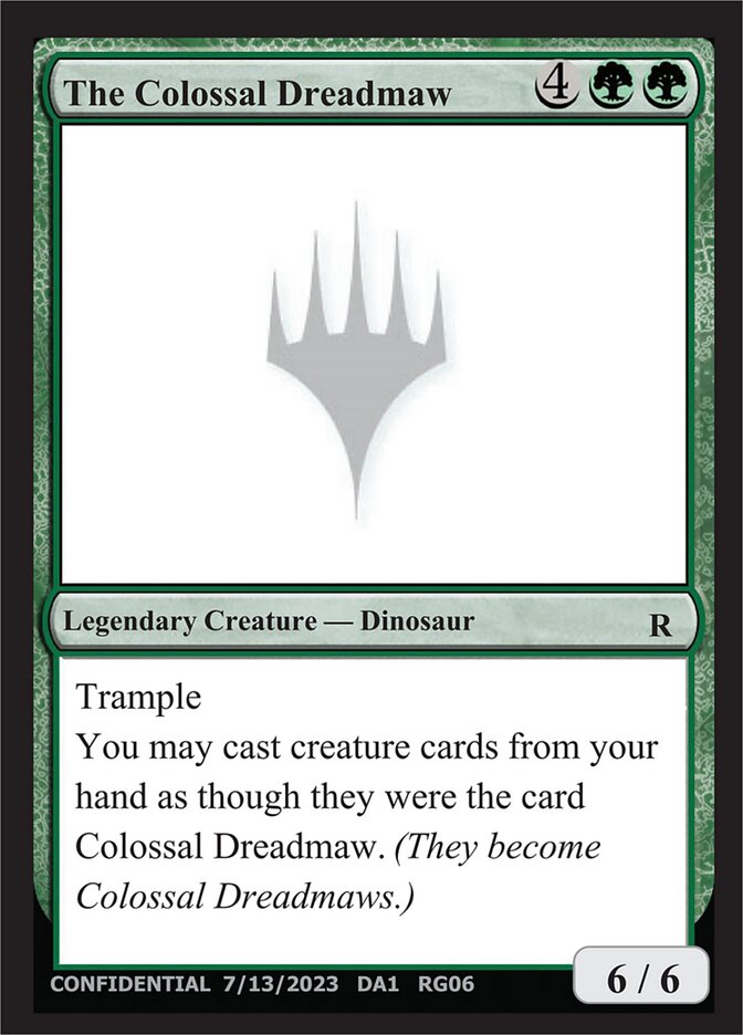 The Colossal Dreadmaw (RG06b) - Unknown Event (UNK)
