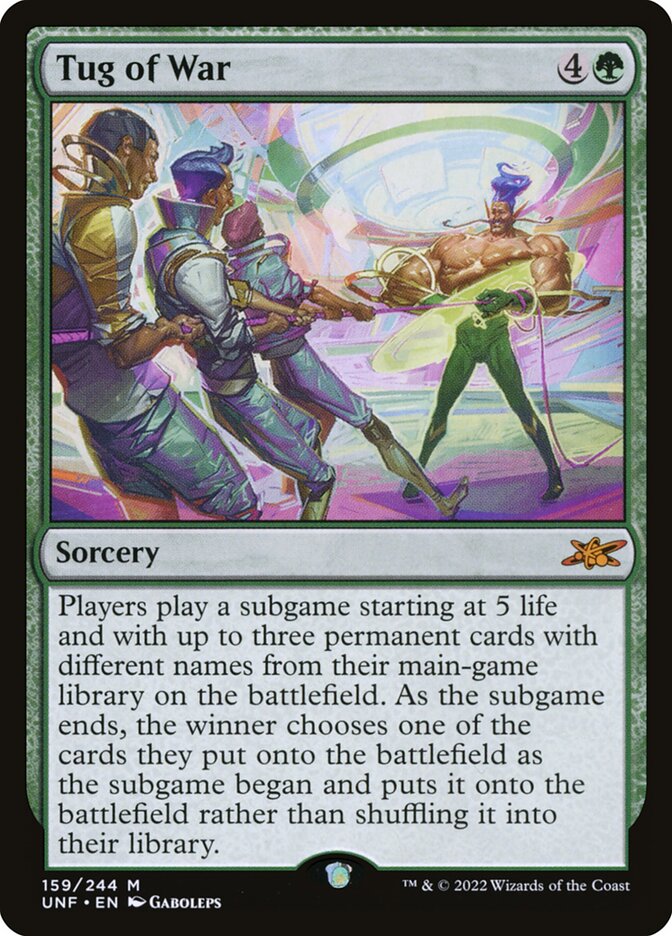 Tug of War (159) - Unfinity (UNF)