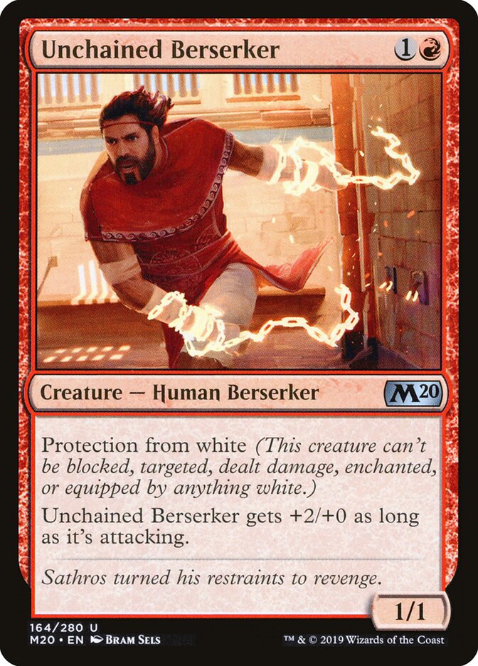 Unchained Berserker (164) - Core Set 2020 (M20)