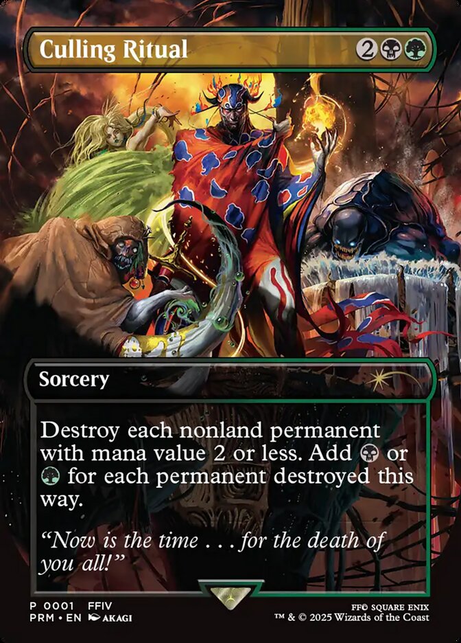 Culling Ritual (4) - Wizards Play Network 2025 (PW25)