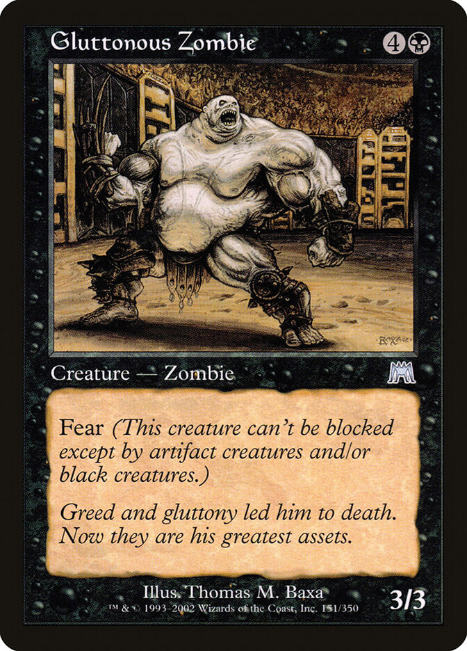 Gluttonous Zombie (151) - Onslaught (ONS)