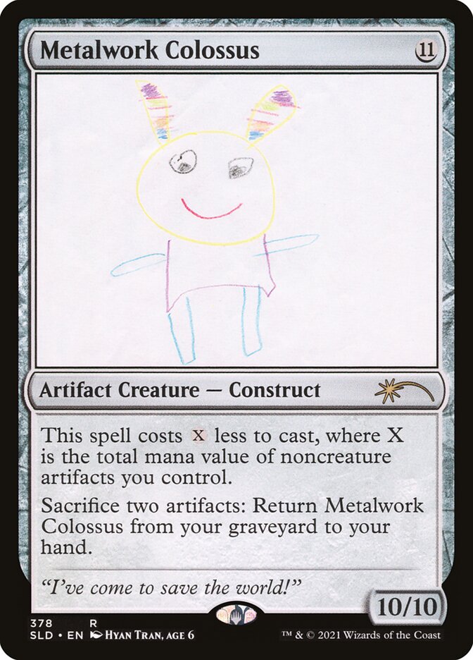 Metalwork Colossus (378) - Secret Lair Drop (SLD)